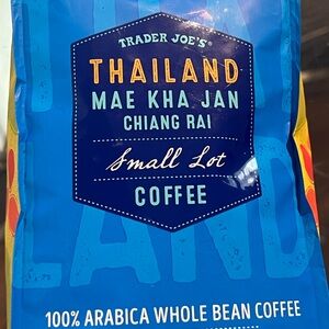 Trader Joe's Blue Coffee Bag - 100% Arabica Whole Bean